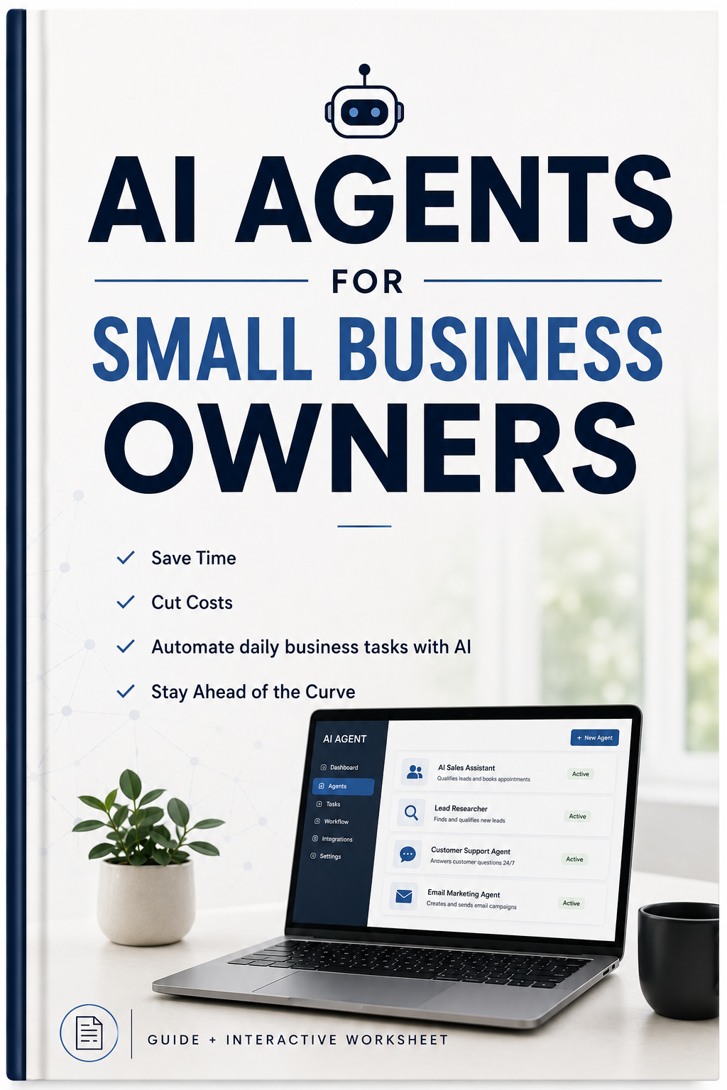 AI Agent Guide and Interactive Workbook cover